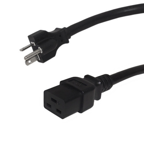 NEMA 6-20P to IEC C19 Power Cable - SJT