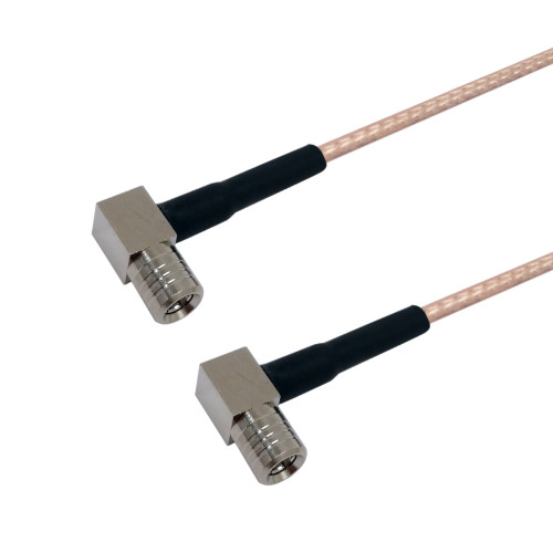 RG316 SMB Male Right Angle to SMB Male Right Angle Cable