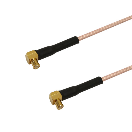 RG316 MCX Male Right Angle to MCX Male Right Angle Cable