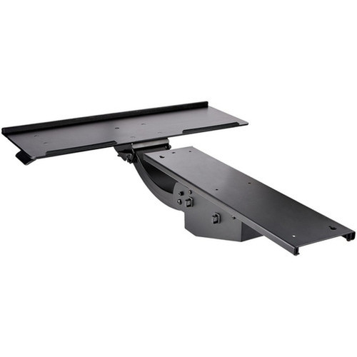 StarTechcom KeyboardMouse Tray - 57 Height x 28 Width - Black - Steel KBTRAYADJ2