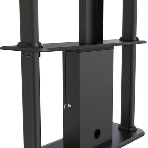 StarTechcom Digital Signage Display Stand - Black - Locking - Cable Management - Portrait Kiosk Enclosure DSIGNAGESTND - The kiosk DSIGNAGESTND