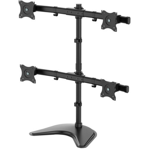Tripp Lite Quad-Display Desktop Monitor Stand for 13 to 27 Flat-Screen Displays - Up to 27 Screen Support - 32 kg Load Capacity - x DDR1327MQ