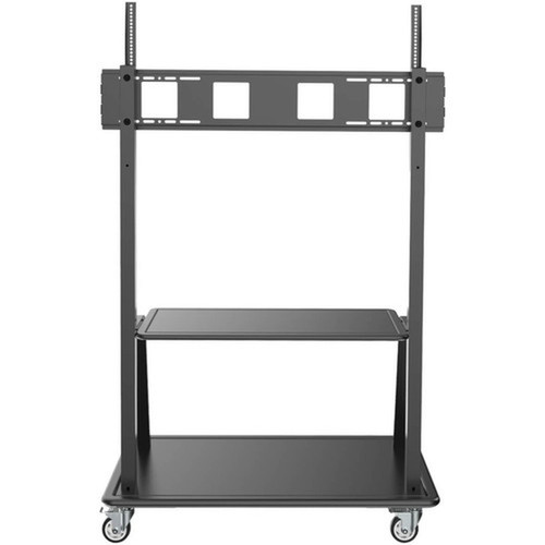 Tripp Lite DMCS60105XXDD Heavy-Duty Rolling TV Cart - Up to 105 Screen Support - 150 kg Load Capacity - 2 x Shelfves - 7260 mm x DMCS60105XXDD