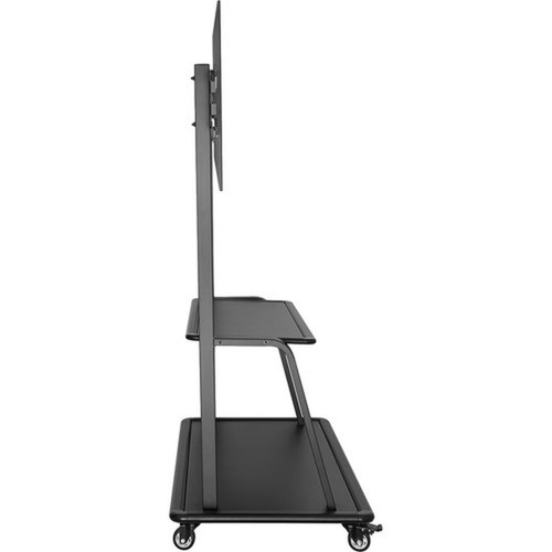 V7 TVCART3 Display Cart - 2 Shelf - 150 kg Capacity - Steel - 463 Length x 266 Width x 728 Height TVCART3