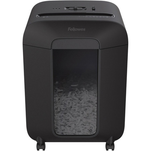 Fellowes LX85 Cross-cut Shredder - Non-continuous Shredder - Cross Cut - 12 Per Pass - for shredding Staples Paper Paper Clip Card 4400401