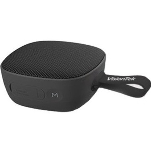 VisionTek Sound Cube Portable Bluetooth Speaker System - Black - TrueWireless Stereo - Near Field Communication - Battery Rechargeable 901313