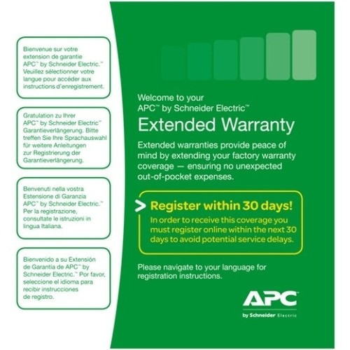 APC by Schneider Electric Warranty/Support - 3 Year Extended Warranty (Renewal) - Warranty - Technical - Electronic and Physical (Fleet Network)