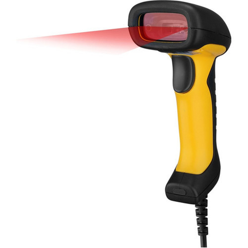 Adesso NuScan 2400U Waterproof Handheld CCD Barcode Scanner - Cable Connectivity - 200 scans - 12 30480 mm Scan Distance - 1D - - NUSCAN 2400U