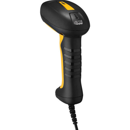 Adesso NuScan 2400U Waterproof Handheld CCD Barcode Scanner - Cable Connectivity - 200 scans - 12 30480 mm Scan Distance - 1D - - NUSCAN 2400U