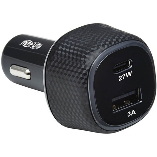 Tripp Lite U280-C02-45W-1B Auto Adapter - 12 V DC Input - 33 V DC3 A 59 V DC 11 V DC 12 V DC 5 V DC 9 V DC Output - Black U280-C02-45W-1B