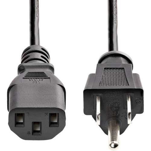 StarTechcom 6 ft Standard Computer Power Cord - NEMA5-15P to C13 - Power cable - 10 Pack - 5-15 to C13 Power Cord - 6 ft Computer - - PXT10110PK