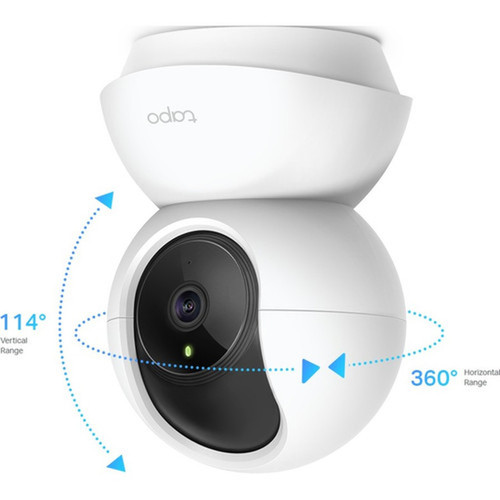 Tapo C200 HD Network Camera - Color - 30 ft 914 m - H264 - 1920 x 1080 Fixed Lens - Google Assistant Alexa Supported TAPO C200