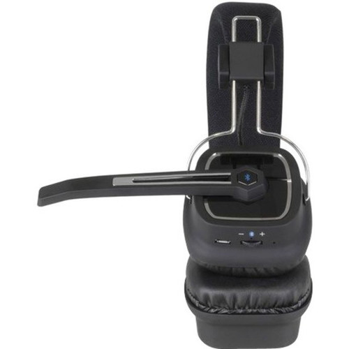 Aluratek Bluetooth Wireless Stereo Headset with Boom Microphone and Bluetooth Dongle - Stereo - Mini-phone 35mm - WiredWireless - ABHS02F