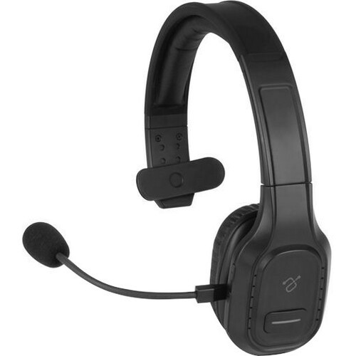 Aluratek Bluetooth Wireless Headset with Noise Cancelling Boom Microphone - Mono - Wireless - Bluetooth - 33 ft - 200 Hz - 20 kHz - - (Fleet Network)
