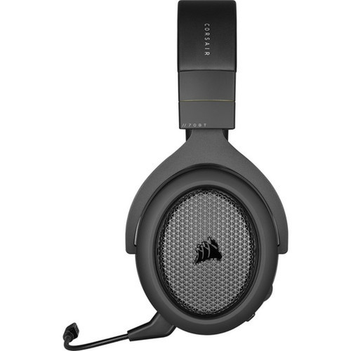 Corsair HS70 Wired Gaming Headset with Bluetooth - Stereo - Mini-phone 35mm USB - WiredWireless - Bluetooth - 30 ft - 32 Kilo Ohm CA-9011227-NA