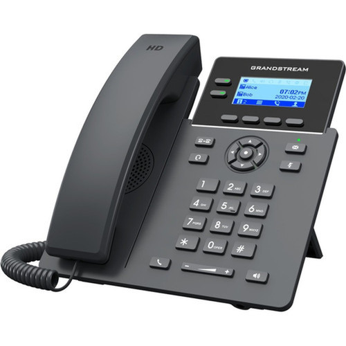 Grandstream GRP2602 IP Phone - Corded - Corded - Wall Mountable Desktop - 2 x Total Line - VoIP - 2 x Network RJ-45 GRP2602