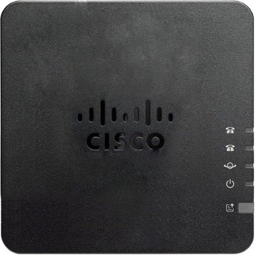 Cisco 2-Port Analog Telephone Adapter with Router For Multiplatform - 2 x RJ-45 - 2 x FXS - Fast Ethernet - Wall Mountable ATA192-3PW-K9