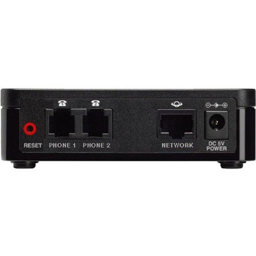 Cisco 2-Port Analog Telephone Adapter with Router For Multiplatform - 2 x RJ-45 - 2 x FXS - Fast Ethernet - Wall Mountable ATA192-3PW-K9