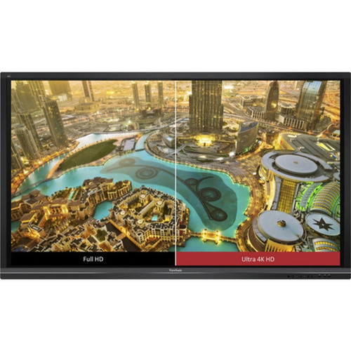 Viewsonic ViewBoard IFP8650 Collaboration Display - 86 LCD - ARM Cortex A53 120 GHz - 2 GB - Infrared IrDA - Touchscreen - 169 - IFP8650