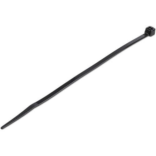 StarTechcom 615cm Cable Ties 1-3839mm Dia 40lb18kg Tensile Strength Nylon Self Locking Zip Ties UL Listed 100 Pack - - CBMZT6B