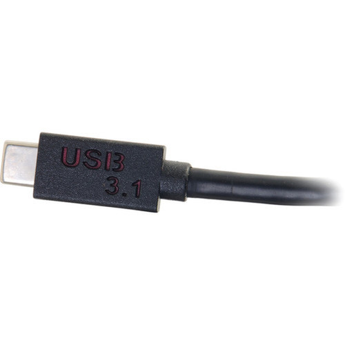 C2G USB-C to VGA Video Adapter-Black - USB 31 Type C 29471