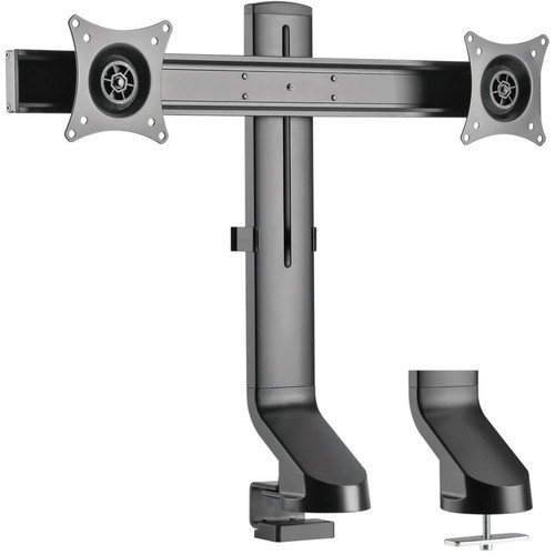 Tripp Lite DDR1727DC Desk Mount for Monitor, Flat Panel Display, TV - Black - 2 Display(s) Supported - 27" Screen Support - 7 kg Load (Fleet Network)