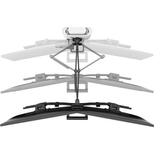 Ergotron TRACE Desk Mount for Monitor LCD Display - White - 2 Displays Supported - 27 Screen Support - 980 kg Load Capacity - 75 45-631-216
