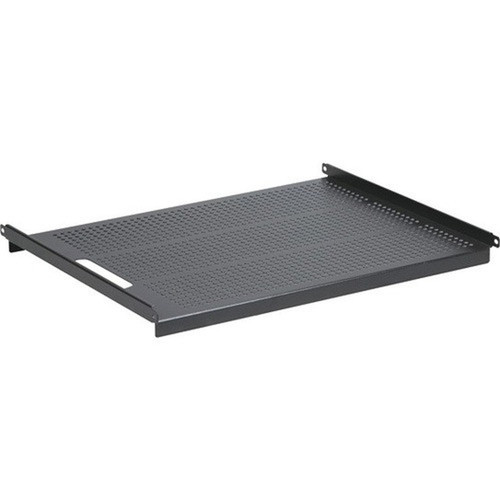Black Box 19 IT Rack Vented Shelf - 1U Fixed 243D 4-Point Mount - 1U Rack Height x 19 48260 mm Rack Width - Rack-mountable - RM315-R2