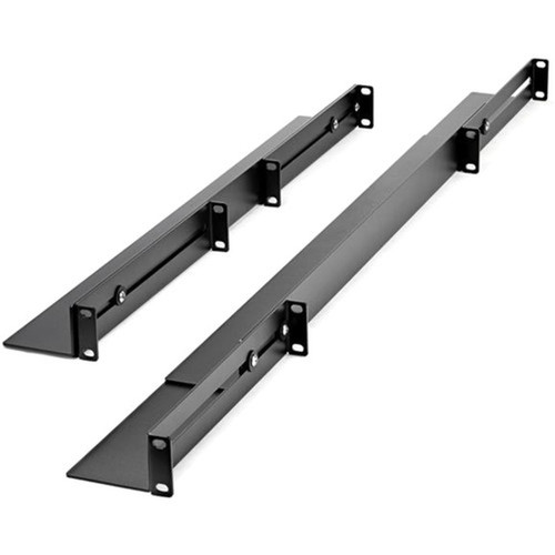 StarTechcom 1U 19 Server Rack Rails 24-36 Adjustable Depth Universal 4 Post NetworkServerUPS Equipment Mounting Rack Mount Rail UNIRAILS1UB