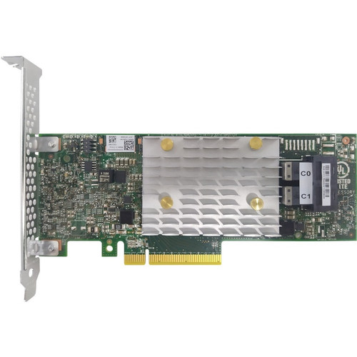 Lenovo ThinkSystem RAID 5350-8i PCIe 12Gb Adapter - 12Gb/s SAS - PCI Express 3.0 x8 - Plug-in Card - RAID Supported - 0, 1, 5, 10, 50, (Fleet Network)