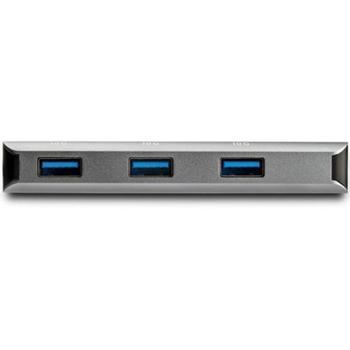 StarTechcom 3 Port USB C Hub with SD Card Reader - 3x USB-A  SD Slot - USB 3132 Gen 2 10Gbps Type C Laptop Adapter Hub - Bus - 2 HB31C3ASDMB