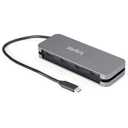 StarTech.com 4 Port USB C Hub - 4x USB-A - 5Gbps USB 3.0 Type-C Hub (USB 3.2/3.1 Gen 1) - Bus Powered - 11" Long Cable w/ Cable - Bus (Fleet Network)