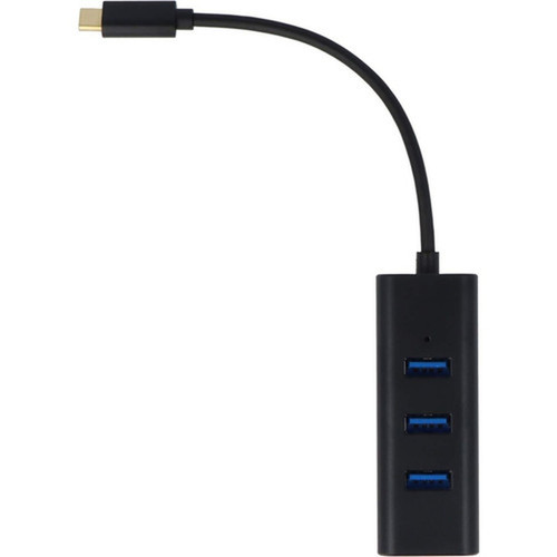 VisionTek USB-C 4 Port USB 30 Hub - USB Type C - External - 4 USB Ports - 4 USB 30 Ports - PC Mac 901434