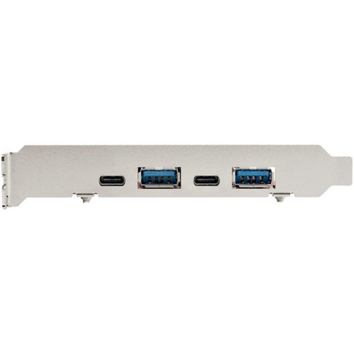 StarTechcom 4-Port USB PCIe Card 10Gbps USB PCI Express Expansion Card with 2 Controllers 2x USB-C  2x USB-A ports USB 3231 2 PEXUSB312A2C2V