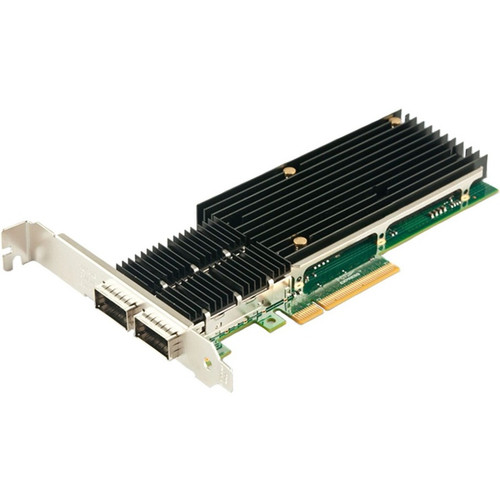 Axiom 40Gbs Dual Port QSFP+ PCIe 3.0 x8 NIC Card for Lenovo - 00D9550 - 40Gbs Dual Port QSFP+ PCIe 3.0 x8 NIC Card (Fleet Network)