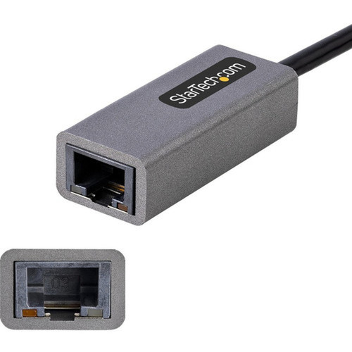 StarTechcom USB to Ethernet Adapter USB 30 to 101001000 Gigabit Ethernet LAN Adapter 118in30cm Attached Cable USB to RJ45 - - USB31000S2