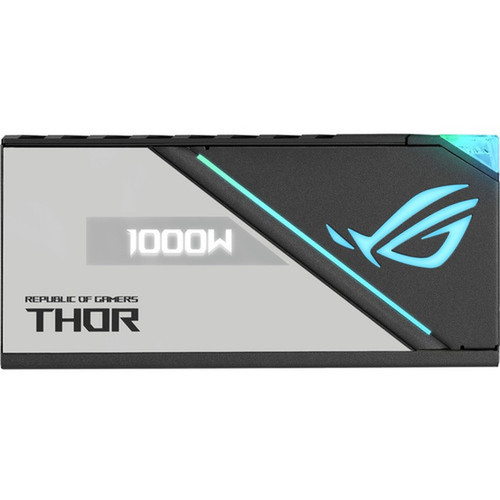 Asus ROG Thor 1000W Power Supply - Internal - 33 V DC 5 V DC 12 V DC -12 V DC 5 V DC Output - 1 12V Rails ROG-THOR-1000P2-GAMING