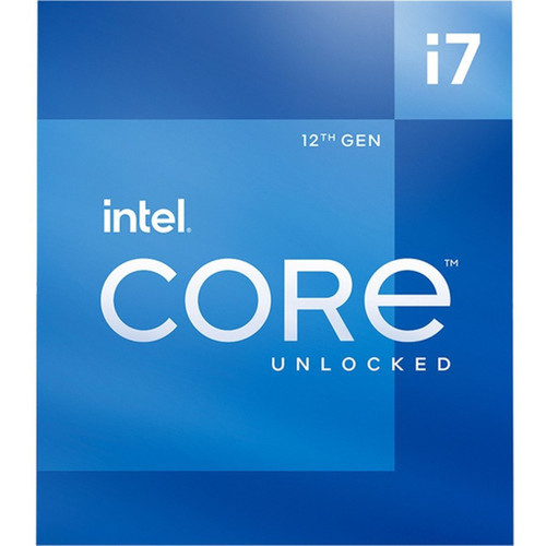 Intel Core i7 i7-12700K Dodeca-core 12 Core 360 GHz Processor - 25 MB L3 Cache - 11 MB L2 Cache - 5 GHz Overclocking Speed - 10 nm BX8071512700K