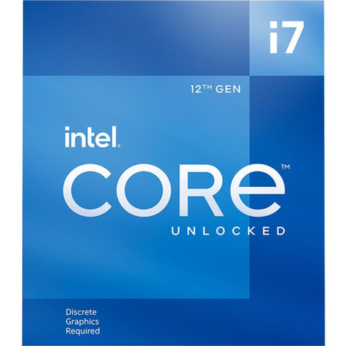 Intel Core i7 i7-12700KF Dodeca-core 12 Core 360 GHz Processor - 25 MB L3 Cache - 11 MB L2 Cache - 5 GHz Overclocking Speed - 10 nm BX8071512700KF