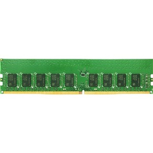 Synology 16GB DDR4 SDRAM Memory Module - For NAS Server - 16 GB - DDR4-2666/PC4-21333 DDR4 SDRAM - 2666 MHz - ECC - Unbuffered - - (Fleet Network)