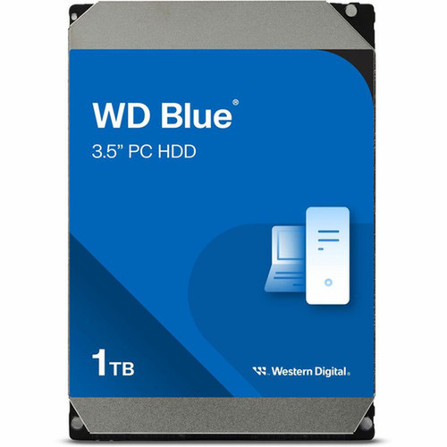 WD Blue 1 TB 35-inch SATA 6 Gbs 7200 RPM PC Hard Drive - Desktop PC Notebook Device Supported - 7200rpm - 2 Year Warranty WD10EZEX