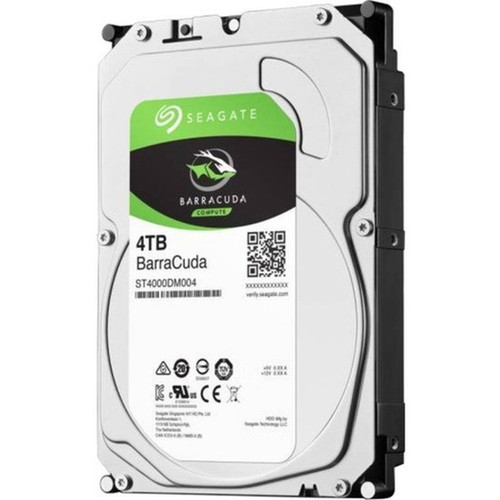 Seagate BarraCuda ST4000DM004 4 TB Hard Drive - 35 Internal - SATA SATA600 - 256 MB Buffer ST4000DM004