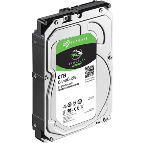 Seagate BarraCuda ST6000DM003 6 TB Hard Drive - 35 Internal - SATA SATA600 - 5400rpm - 2 Year Warranty ST6000DM003