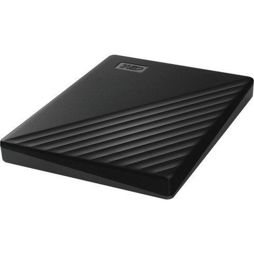 WD My Passport WDBYVG0010BBK-WESN 1 TB Portable Hard Drive - External - Black - USB 30 - 256-bit Encryption Standard - 3 Year - WDBYVG0010BBK-WESN