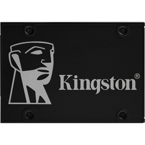 Kingston KC600 256 GB Solid State Drive - 25 Internal - SATA SATA600 - Notebook Desktop PC Device Supported - 150 TB TBW - 550 - SKC600256G