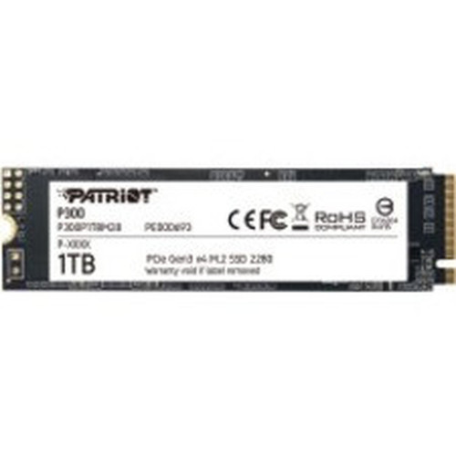 Patriot Memory P300 1 TB Solid State Drive - M2 2280 Internal - PCI Express NVMe PCI Express NVMe 30 x4 - 320 TB TBW - 2100 MBs - P300P1TBM28