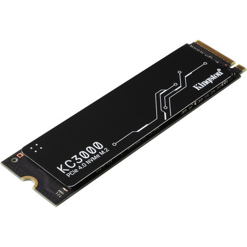 Kingston KC3000 512 GB Solid State Drive - M2 2280 Internal - PCI Express NVMe PCI Express NVMe 40 x4 - Desktop PC Notebook - 400 SKC3000S512G