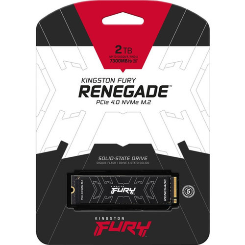 Kingston FURY Renegade 2 TB Solid State Drive - M2 2280 Internal - PCI Express NVMe PCI Express NVMe 40 x4 - Desktop PC Notebook SFYRD2000G