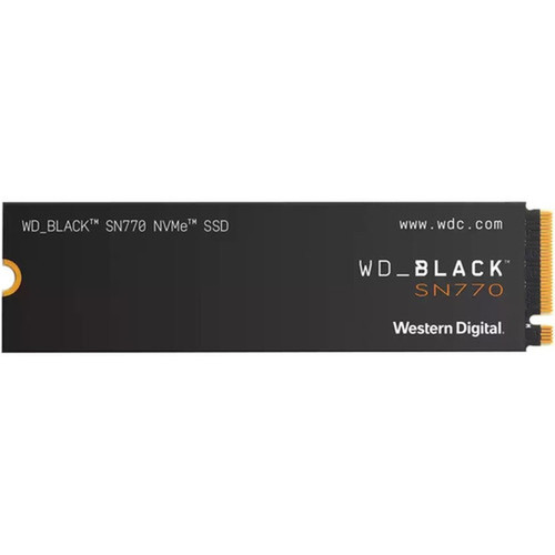 WD Black SN770 WDS250G3X0E 250 GB Solid State Drive - M2 2280 Internal - PCI Express NVMe PCI Express NVMe 40 x4 - Notebook - 200 WDS250G3X0E