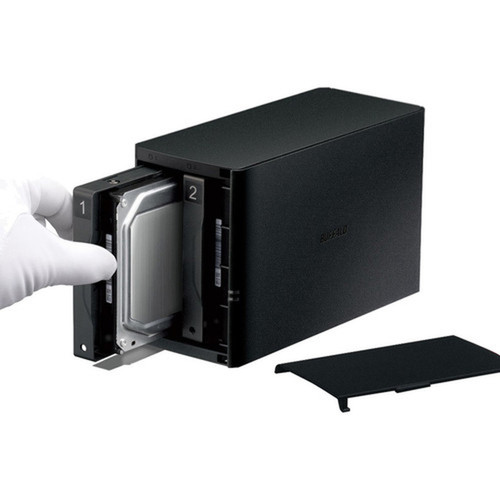 BUFFALO LinkStation SoHo 220 2-Bay 4TB Home Office Private Cloud Data Storage with Hard Drives IncludedComputer Network Attached - - LS220D0402B